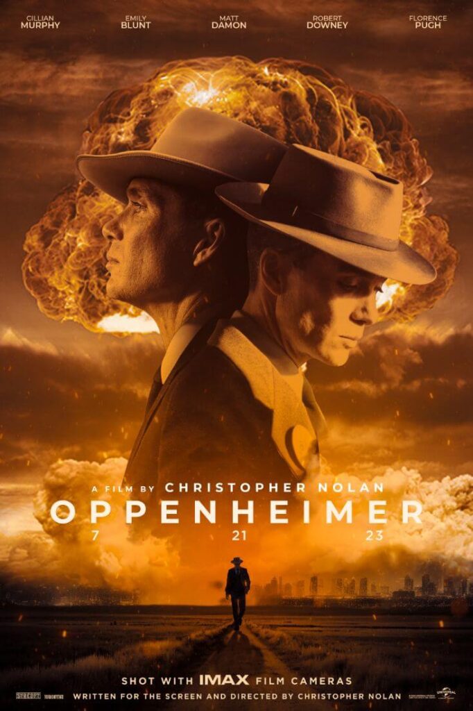 Oppenheimer (2023): The Weight of Knowing What Cannot Be Taken Back oppenheimer cillianmurphy christophernolan hollywoodmovieposter