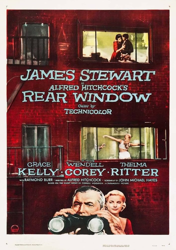 Rear Window (1954): Watching Without Being Seen rear window